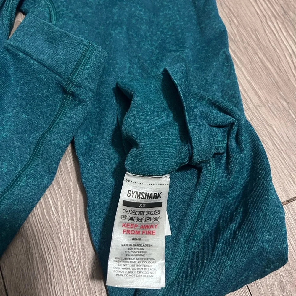 Gymshark Teal High-Waist Leggings - Picture 5 of 5